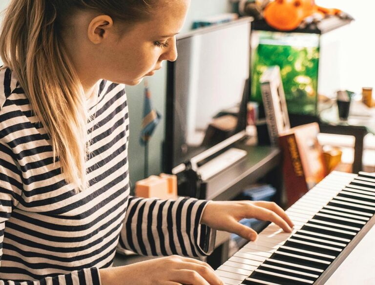 Piano practice routine